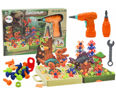 Konstrukcinis rinkinys su įrankiais 3D DIY Dinosaur