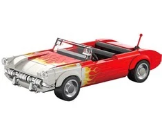 Konstruktoriaus rinkinys "Automobilis 1956 Vintage C1", raudonas, 249 el.