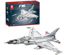 Konstruktoriaus rinkinys „F-16 Fighting Falcon“ naikintuvas, 1427 el.