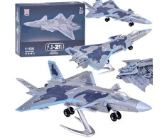 Konstruktoriaus rinkinys - kovinis lėktuvas J-20, 34 d.