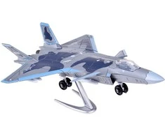 Konstruktoriaus rinkinys - kovinis lėktuvas J-20, 34 d.