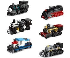Konstruktoriaus rinkinys "Mini traukinys" (1 vnt.)