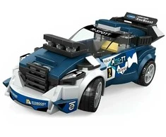 Konstruktoriaus rinkinys "Sportinis automobilis", mėlynas, 164 d.