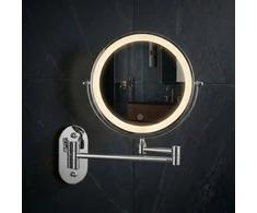 Kosmetinis veidrodis su LED Glow, Chrome