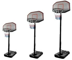Krepšinio rinkinys su reguliuojamu stovu, 200-300 cm