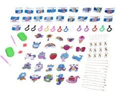 Kūrybinis Advento kalendorius "Surprise Gem Keychains"