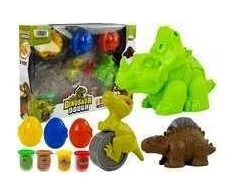 Kūrybinis plastilino rinkinys Dinosaur Dough, 12 d.