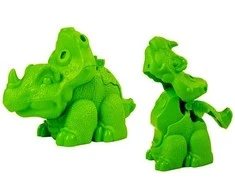 Kūrybinis plastilino rinkinys Dinosaur Dough, 12 d.