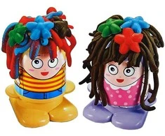 Kūrybinis plastilino rinkinys "Plaukų stilistas"