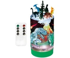 Kūrybinis rinkinys "Dinosaur Diamond Painting LED Light"