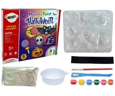 Kūrybinis rinkinys "Halloween" magnetukams iš gipso gaminti