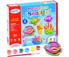 Kūrybinis rinkinys "Sealife" magnetukams iš gipso gaminti