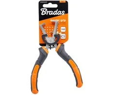 Laidų nuėmimo replės Bradas MASTER GRIP HOME &amp; GARAGE, 165 mm, nikeliuotos