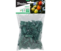 Laikikliai augalams 6 mm Bradas, 100 vnt.