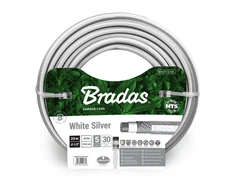 Laistymo žarna Bradas NTS Baltas Sidabrinis, 1/2 " - 20 m