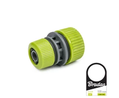 Laistymo žarnų 1 / 3/4 sujungimo adapteris Bradas LIME LINE