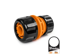 Laistymo žarnų sujungimo adapteris 1" / 3/4" Bradas Juodas LINE