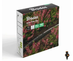 Lašelinio laistymo rinkinys Bradas WATER FLOW DRIP su laikmačiu ir žarna, 100 m