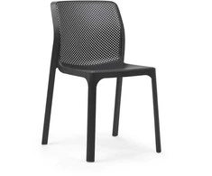 Lauko baldų komplektas BIT/CLIP 4+1, Antracite