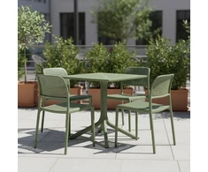 Lauko baldų komplektas BORA BISTROT/CLIP 70, 4+1, Agave