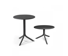 Lauko baldų komplektas BORA BISTROT/STEP 2+1, Antracite