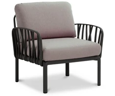 Lauko baldų komplektas KOMODO Corner, Antracite Grigio