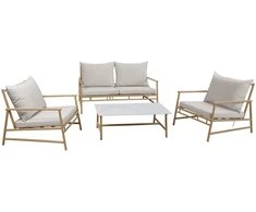 Lauko baldų komplektas Lardos, beige