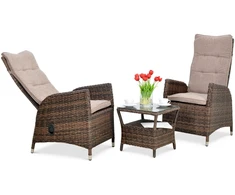 Lauko baldų komplektas MALTA DUO, Brown