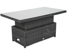 Lauko baldų komplektas Memfis, Pilkas / Pilkas Melange