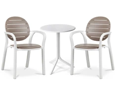 Lauko baldų komplektas PALMA/SPRITZ 2+1, Bianco