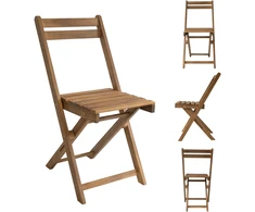 Lauko baldų komplektas Samila Premium, Acacia, 2 asm.