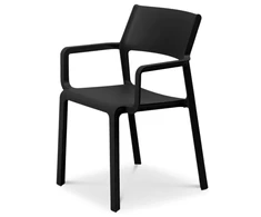 Lauko baldų komplektas TRILL/STEP 2+1, Antracite