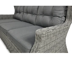 Lauko baldų komplektas TRIVENTO DINING 3, Stone Pilkas