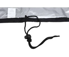 Lauko baldų uždangalas, 280 x 230 x 80 cm, juodas