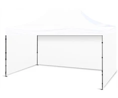 Lauko pavėsinė - prekybinė palapinė, 450 x 300 cm, balta