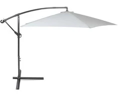 Lauko skėtis Malabo 300 cm, Pilkas / Light Pilkas