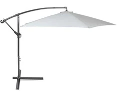 Lauko skėtis Malabo 300 cm, Pilkas / Light Pilkas