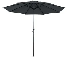 Lauko skėtis MOOREA, 3 m, Dark Pilkas