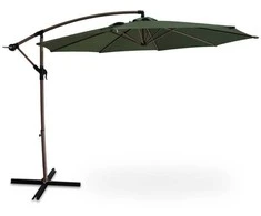 Lauko skėtis SANTORINI WOOD, 3 m, Dark Žalias