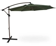 Lauko skėtis SANTORINI WOOD, 3 m, Dark Žalias