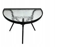 Lauko stalas Linosa, 41x71x64 cm, juodas