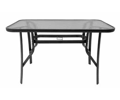 Lauko stalas Majorca Duo, 120x70x70 cm, pilkas