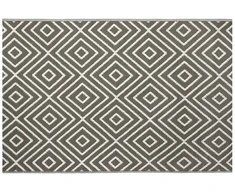Lauko terasos kilimas Diamond Taupe, 160x230 cm
