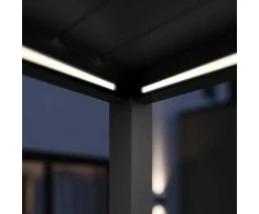 LED apšvietimas pavėsinėms Pergola ELEGANCE/DELUXE/FUSION 3.6m x 2, Anthracite