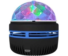 LED šviestuvas-projektorius su pultu 360°