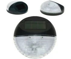 LED šviestuvas su saulės baterija, 2 LED