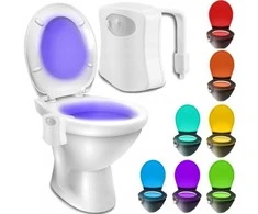 LED tualeto lemputė su judesio jutikliu