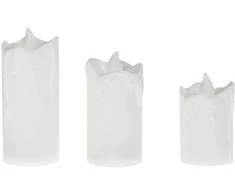 LED žvakių rinkinys, 3 vnt.