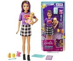 Lėlė auklė Barbie Skipper su priedais