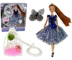 Lėlė Emily su sūpynėmis